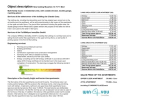 Neubau 3-Familienwohnhaus Mozartstr.14 71711 Murr. Objektbeschreibung - english version